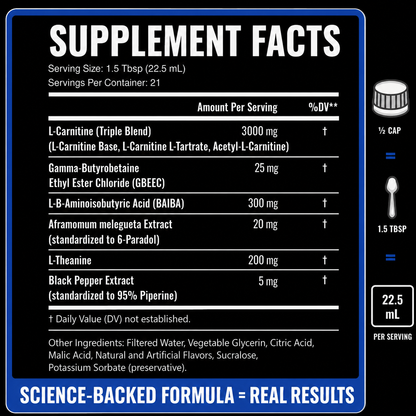 Shred Liquid L-Carnitine